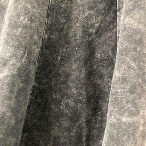 Dark Grey Mineral Wash Midi Skirt Size 0-2 XS - Picture 2 of 3